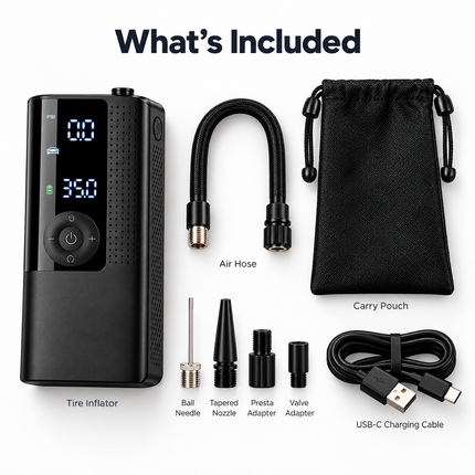 Portable Air Pump & Smart Tire Inflator